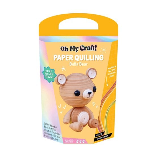 Oh My Craft! Paper Quilling Bella Bear Kit image number 1