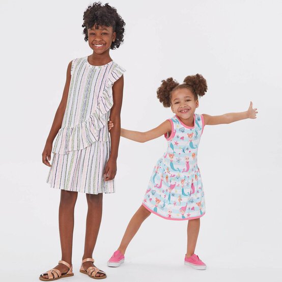 New Look Girls&rsquo; Dresses Sewing Pattern N6630 image number 5