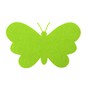 Green Felt Butterfly 37cm image number 2