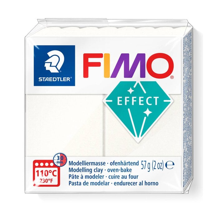 Fimo Effect Mother of Pearl Modelling Clay 57g image number 1