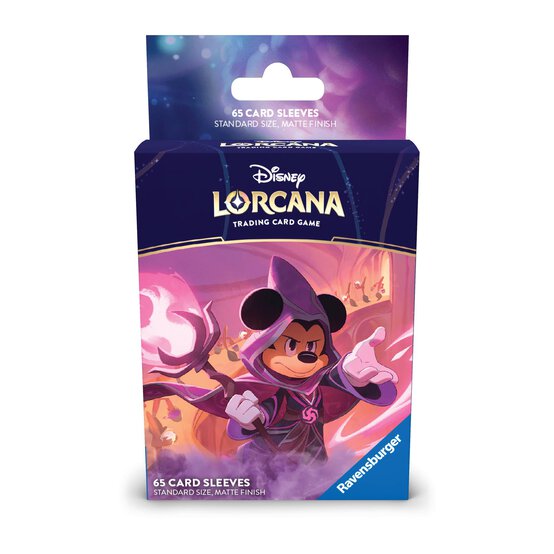 Disney Lorcana Mickey Mouse Card Sleeves 65 Pack image number 1