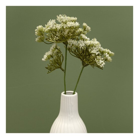 Cream Cow Parsley Stem 43cm image number 2