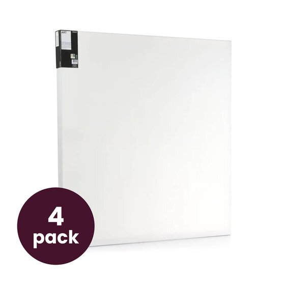 Box Canvas 100cm x 100cm 4 Pack Bundle image number 1