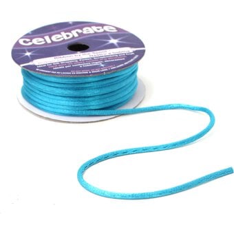 Peacock Ribbon Knot Cord 2mm x 10m image number 3