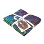 Blue, Purple and Green Batik Cotton Fat Quarters 4 Pack image number 7