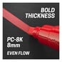Uni-ball Posca Black PC-8K Marker Pens 2 Pack image number 4