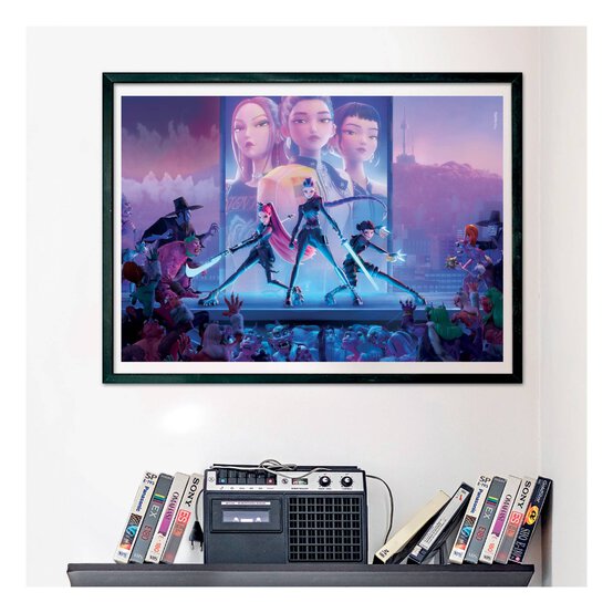 Clementoni K-Pop Demon Hunters Jigsaw Puzzle 1000 Pieces image number 3