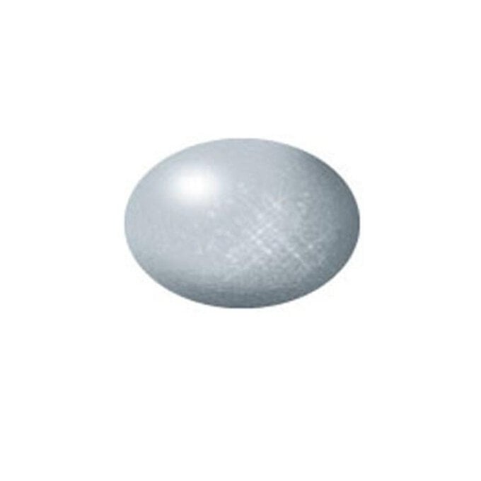 Revell Aluminium Metallic Aqua Colour Acrylic Paint 18ml (119) image number 1