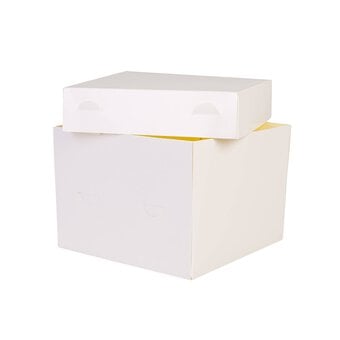 White Cake Box 8 Inches