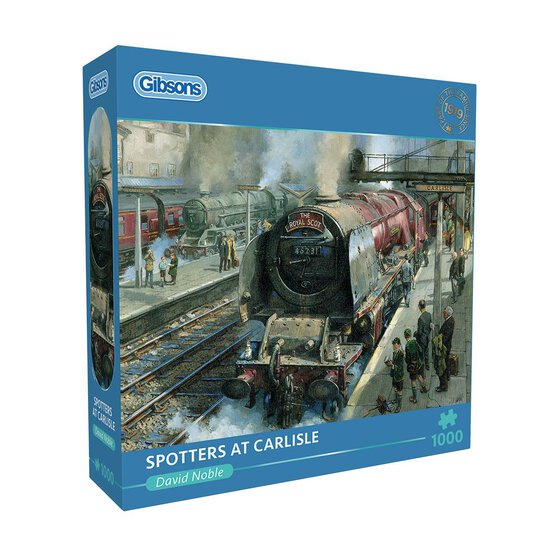 Gibsons Spotters at Carlisle Jigsaw Puzzle 1000 Pieces image number 1