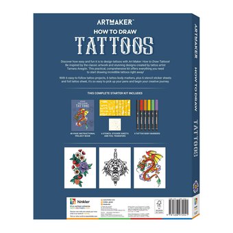 Artmaker How to Draw Tattoos Kit