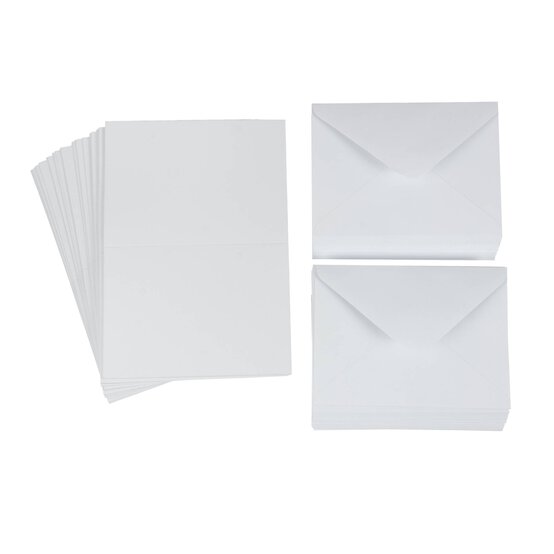White Cards 5 x 7 Inches 100 Pack image number 3