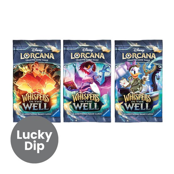 Assorted Disney Lorcana Whispers in the Well Booster Pack image number 1