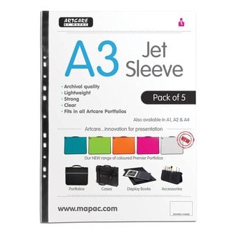 Mapac Jet Sleeve Pack A3 5 Pack