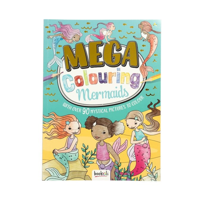 Mermaids Mega Colouring Book image number 1