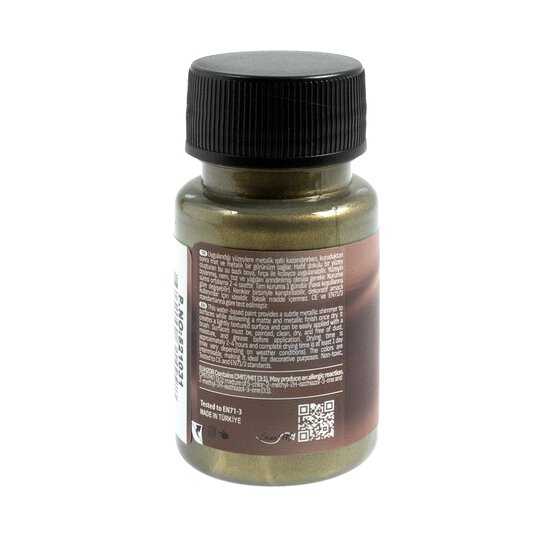 Cadence Green Gold Matte Metallic Paint 50ml image number 5