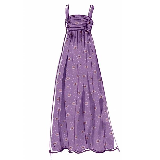 McCall&rsquo;s Raven Dress Sewing Pattern M8108 (14-22) image number 4