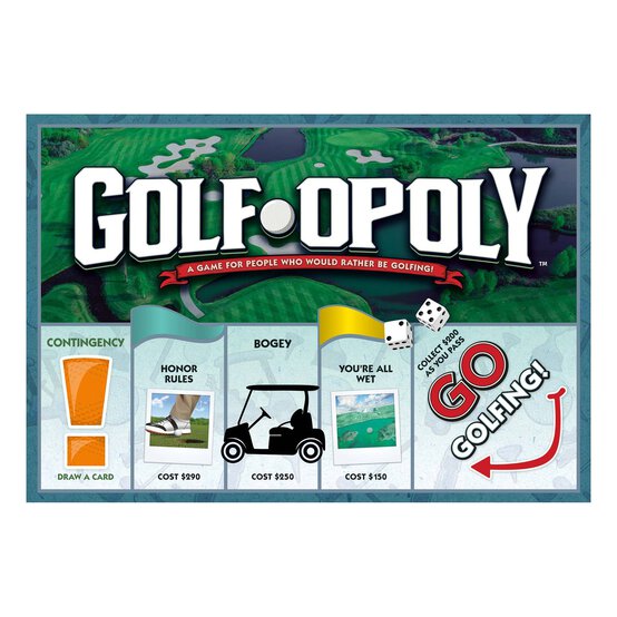 Golf-Opoly Board Game image number 4