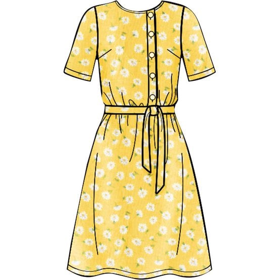 Simplicity Women&rsquo;s Dress Sewing Pattern S8914 (14-22) image number 5