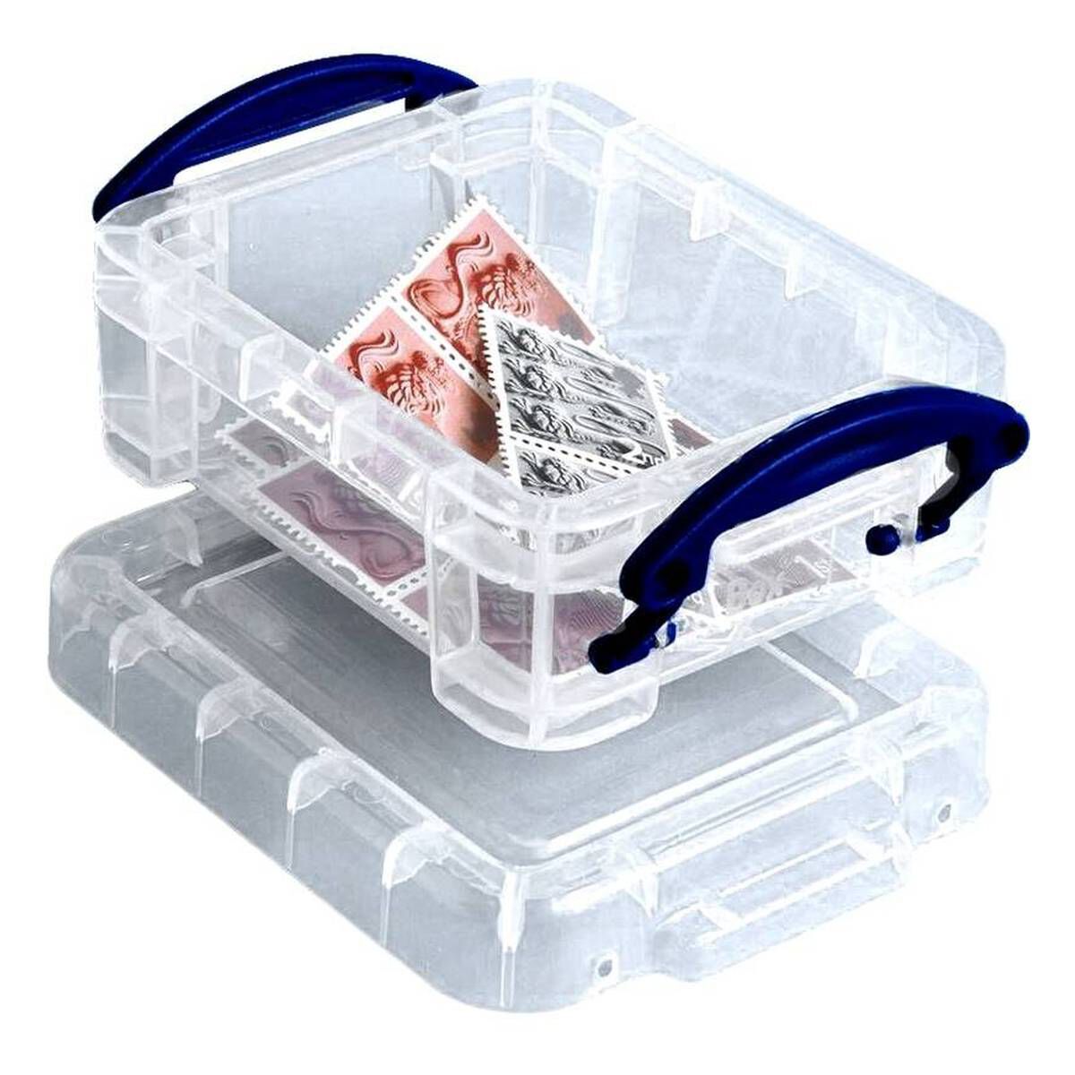 Really Useful 0.07 Litre Clear Plastic Storage Box Hobbycraft