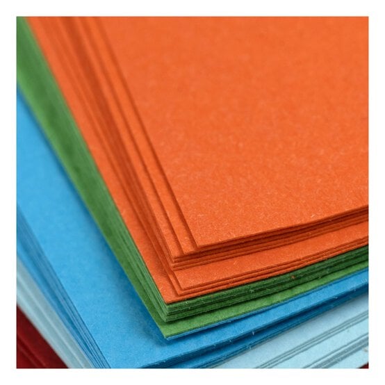 Rainbow Textured Card A4 70 Pack image number 3