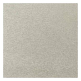 Cream Leatherette Fabric by the Metre