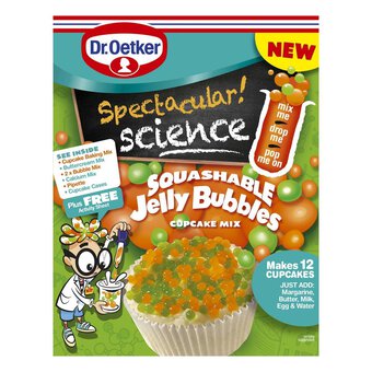 Dr. Oetker Spectacular Science Jelly Bubbles Cupcake Mix 325g