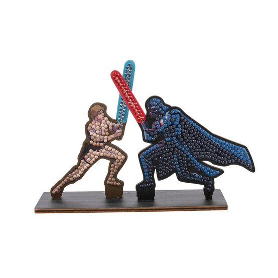 Crystal Art Luke Skywalker and Darth Vader Duo Buddies Kit image number 2