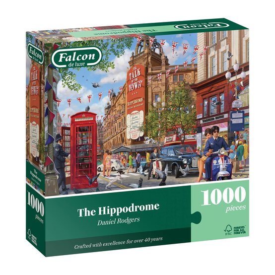 Falcon Hippodrome Jigsaw Puzzle 1000 Pieces image number 1
