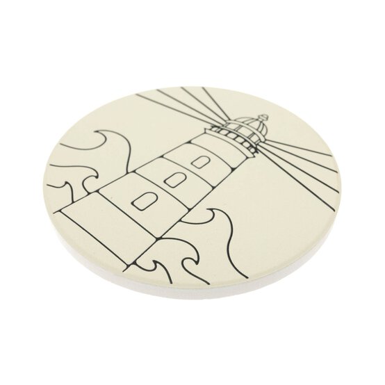 Paint Your Own Beach Coaster Kit 4 Pack  image number 4