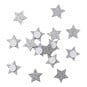 Silver Glitter Wooden Stars 30 Pack image number 1