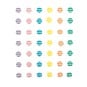 Adhesive Striped Gems 42 Pack  image number 1