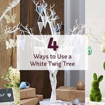 4 Ways to Use a White Twig Tree