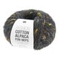 Rico Fashion Black Cotton Alpaca Fun Neps 50g image number 1