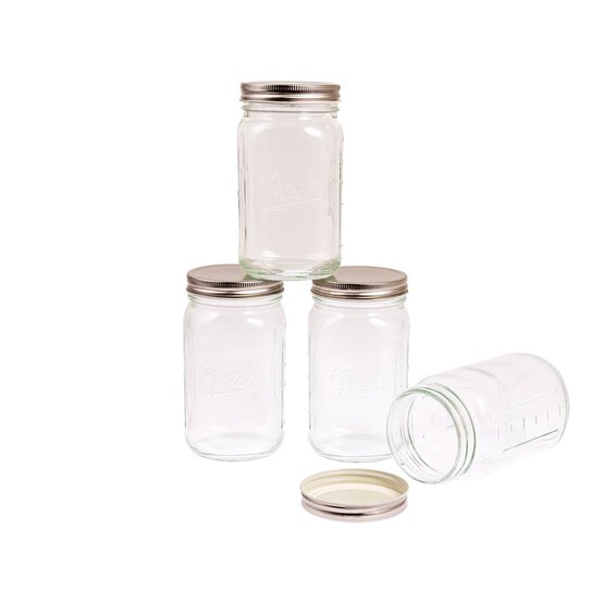 Preserving Glass Jar 913ml 4 Pack image number 1