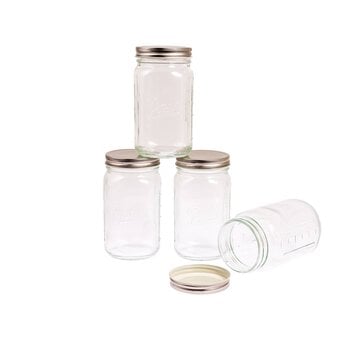 Preserving Glass Jar 913ml 4 Pack