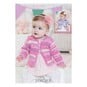 FREE PATTERN Sirdar Snuggly Baby Crofter Pink Cardigan Pattern image number 1