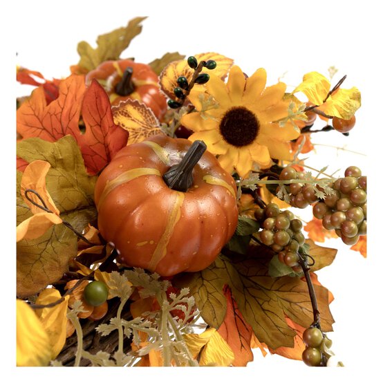 Pumpkin Wreath 51cm  image number 3