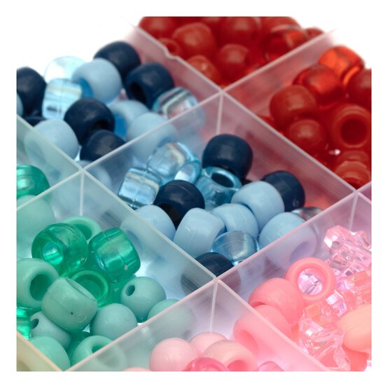 Pony, Star and Heart Bead Box Kit 150g image number 4