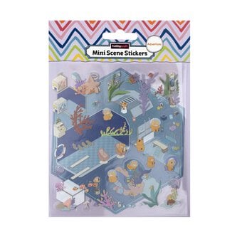 Mini Aquarium Scene Stickers