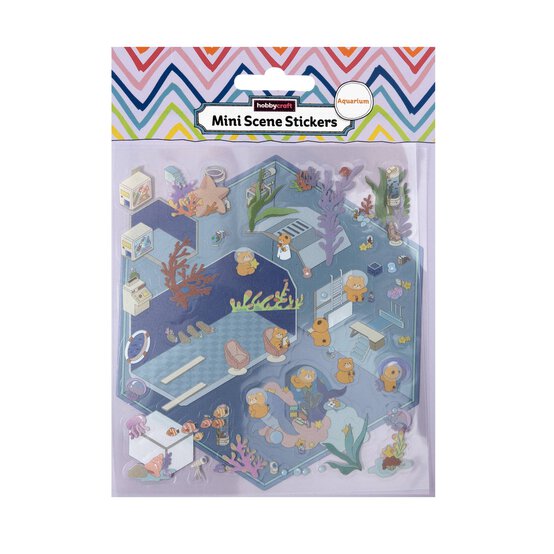 Mini Aquarium Scene Stickers image number 1
