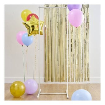 Create & Celebrate White Metal Frame Stand 150cm x 30cm