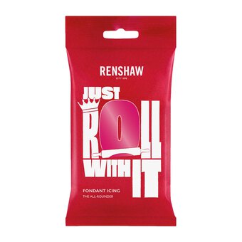 Renshaw Ready To Roll Fuchsia Pink Icing 250g