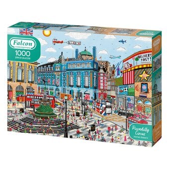 Falcon Piccadilly Circus Jigsaw Puzzle 1000 Pieces image number 3