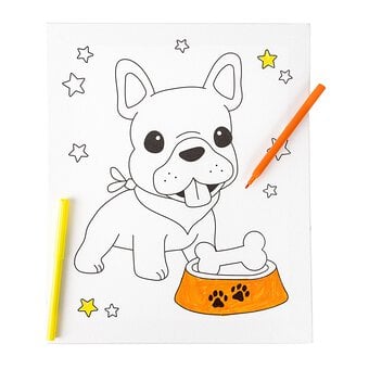 Dog Colour-in Canvas image number 3