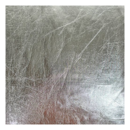 Silver Slinky Foil Fabric by the Metre image number 2