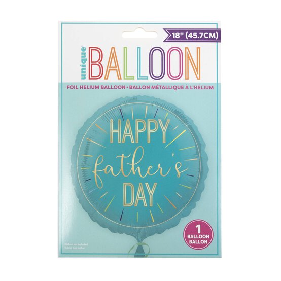 Large Happy Father&rsquo;s Day Foil Balloon image number 1