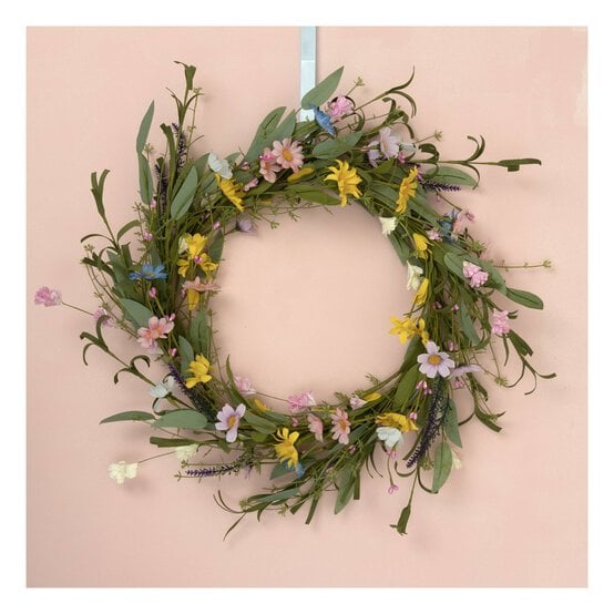 Wildflower Wreath 56cm image number 1
