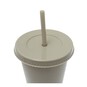 Nude Plastic Cup with Straw image number 4