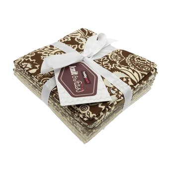 Neutral Paisley Cotton Fat Quarters 5 Pack